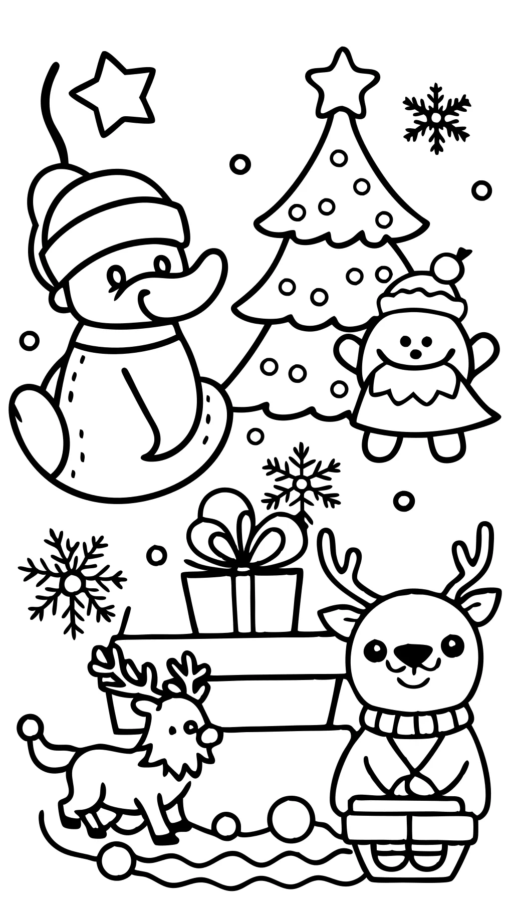 children’s coloring pages christmas